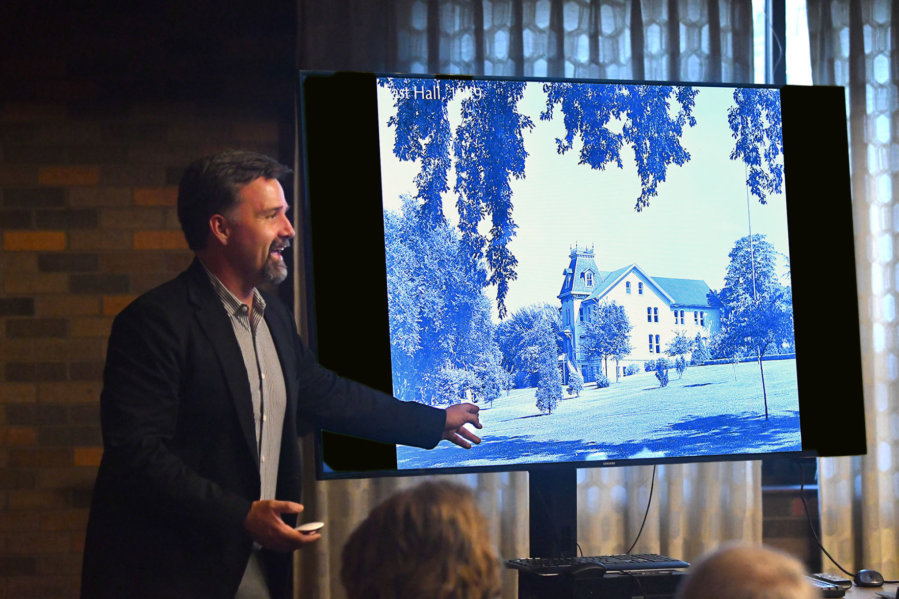 Dr. Matt Fockler, assistant professor of geography